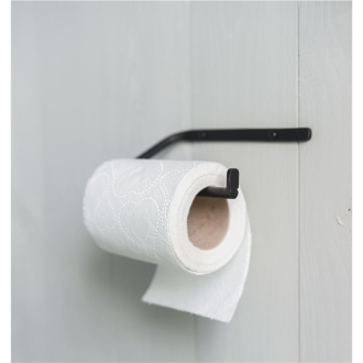 FOG LINEN WORK Toilettenpapierhalter Eisen schwarz