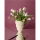 RO COLLECTION Hand Turned Vase curved vanilla