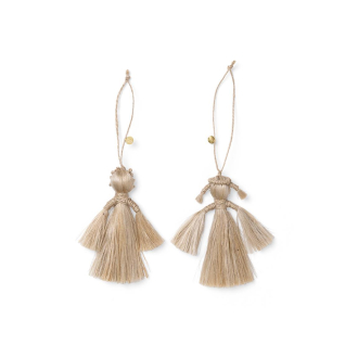 - sold- FERM LIVING Wing Angels Baumschmuck 2er Set