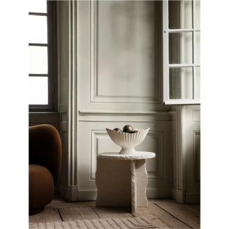 FERM LIVING Fountain Centerpiece off-white
