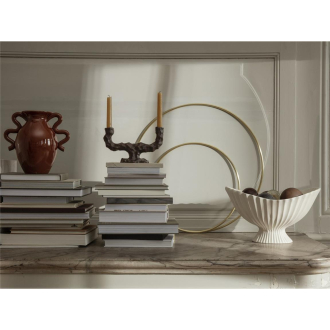 FERM LIVING Fountain Centerpiece off-white