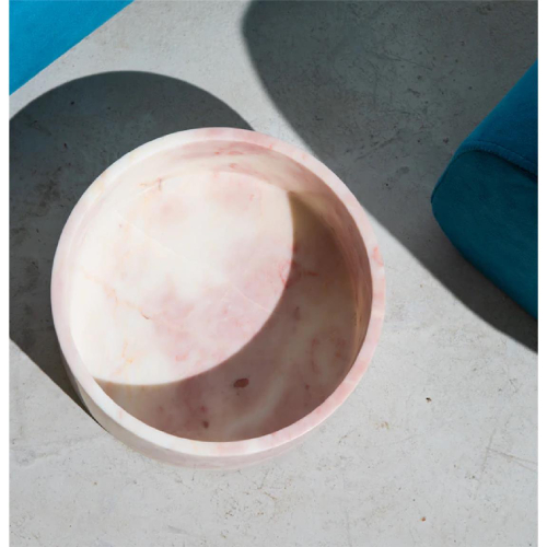 STONED Pink Marble Fruit Bowl Pre-Order
