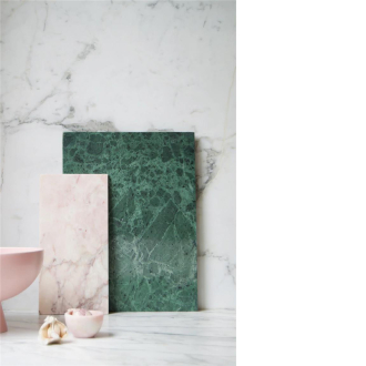 STONED Pastel Marble Rectangular Board S