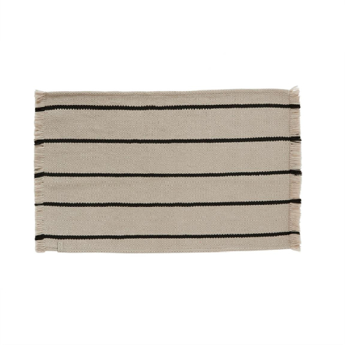 OYOY Lina Recycled Bath Mat offwhite