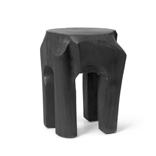 FERM LIVING Root Stool black stained
