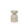 - sold- FERM LIVING Hourglass Pot medium cashmere