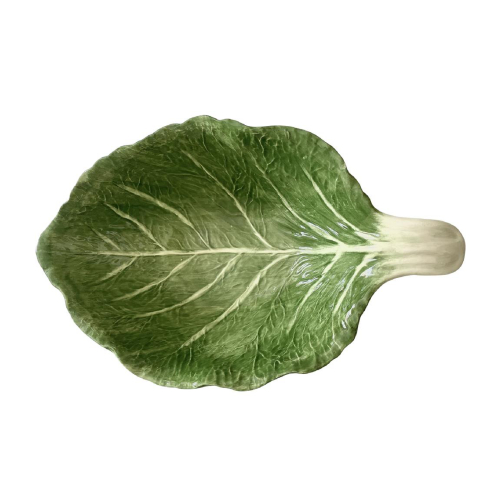 LES OTTOMANS Cabbage bowl Salatschale green