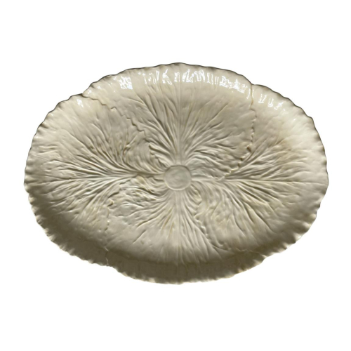 LES OTTOMANS Radicchio plate Servierplatte oval butter
