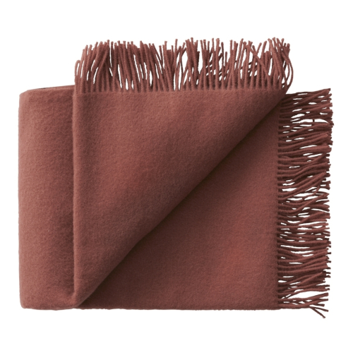 SILKEBORG Wolldecke Season 130x200 cm rosewood