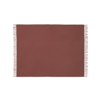 SILKEBORG Wolldecke Season 130x200 cm rosewood