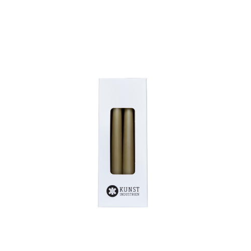 KUNSTINDUSTRIEN Baumkerzen 12er Set olive