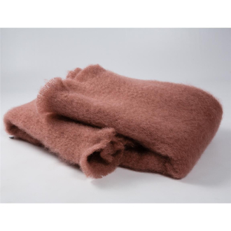 mantas ezcaray mohairdecke Lisos wolldecke rosewood...