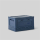 STUDIO ABOUT Klappbox mit Deckel medium dark blue Box with Lid Ordnungsboxen aus Kunststoff dunkelblau