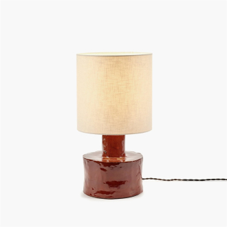 SERAX Tischleuchte Catherine red beige