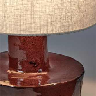 SERAX Tischleuchte Catherine red beige