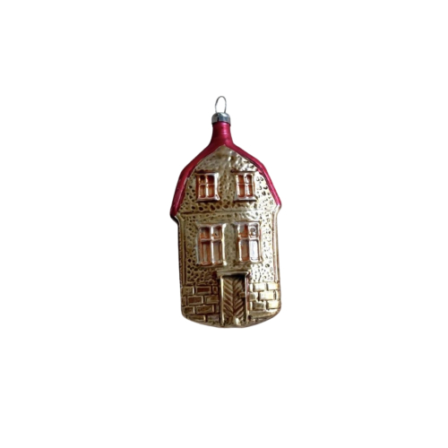 Nostalgischer Christbaumschmuck Lebkuchenhaus made in germany