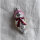 Nostalgischer Christbaumschmuck Eule mit Schleife