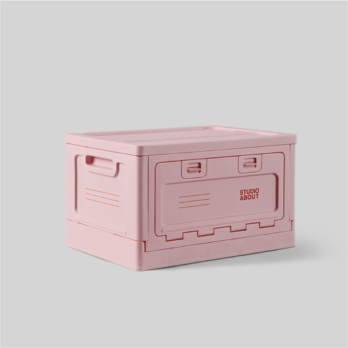 STUDIO ABOUT Art. 400290RO Klappbox mit Deckel medium rose Box with Lid Ordnungsbox rosa