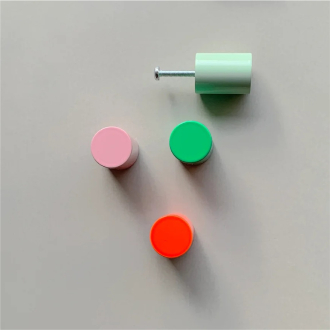 Kolor Möbelknopf 02 runder Möbelgriff Metall...