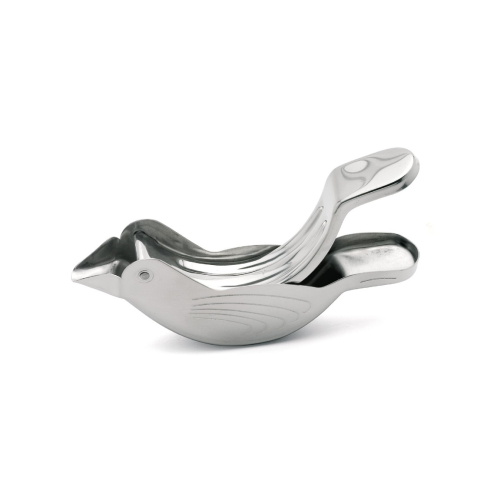 Zitronenpresse für Schnitze Edelstahl Vogel