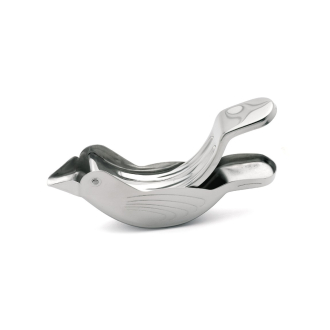Zitronenpresse für Schnitze Edelstahl Vogel