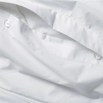 SUITE702 Bettbezug Bio-Baumwolle 140x200 cm weiß