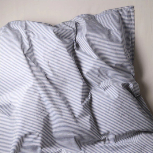 SUITE702 Bettbezug Bio-Baumwolle gestreift 135x200 cm