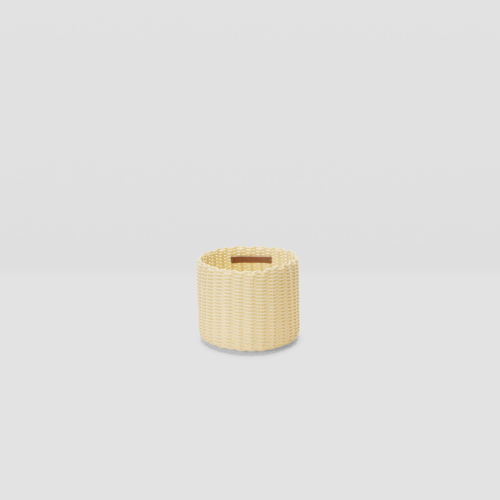 PALOROSA Korb Pot Extra Small vanilla