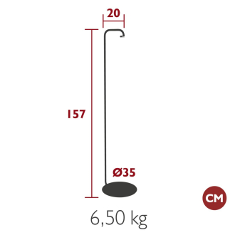 FERMOB Standfuß für Balad Lampe