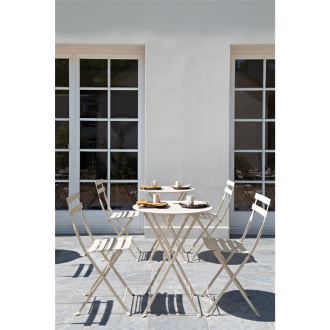 FERMOB Metallstuhl Bistro latte beige