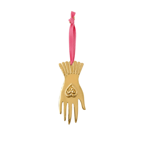TinyTiny Messing Anhänger Hand