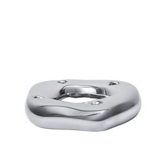 FERM LIVING Bellure Ring Kerzenhalter silber