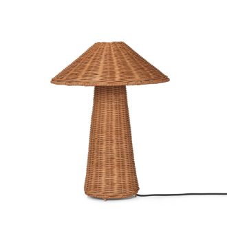 FERM LIVING Tischleuchte Dou Rattan