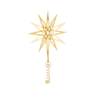 Georg Jensen Lyra Weihnachtsbaumspitze medium Sternform...