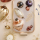 BUNGALOW Baumschmuck Beaded Leaf Gia Pearl