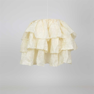 A WORLD OF CRAFT Flounce Lampenschirm L